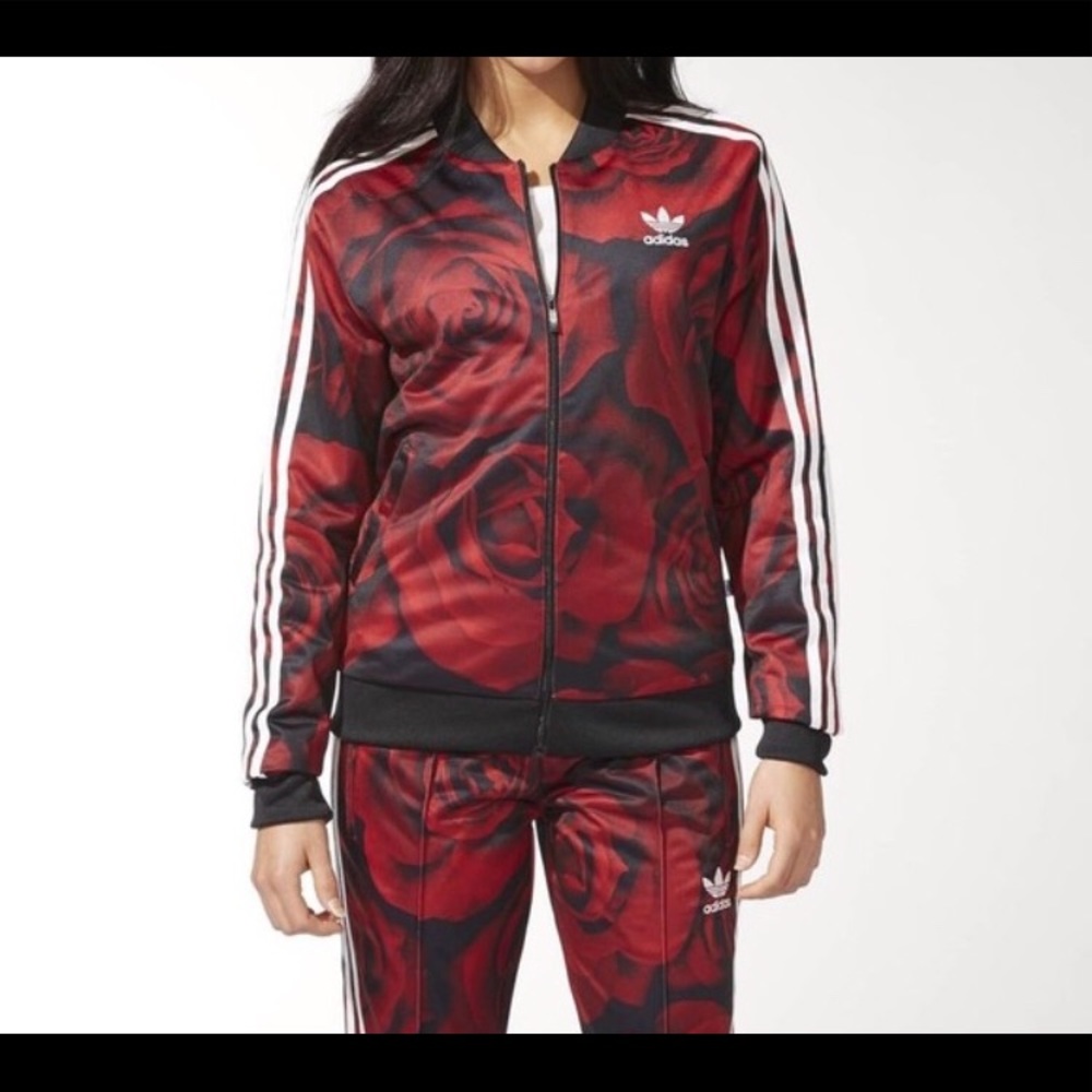 Adidas originals Women’s Red Clash Rose jacket